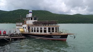 Абрау Дюрсо поездка на пароходе Шампань + фирменный магазин Абрау Дюрсо №2