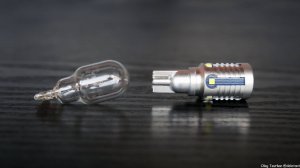 TOYOTA RAV4 XA50 замена ламп накаливания заднего хода на диоды.