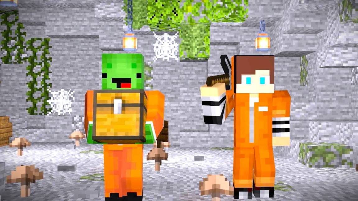 Сбегаю из тюрьмы Майнкрафт смотреть онлайн