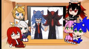 реакция Соника и его друзей