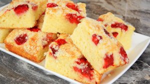 Пеку пока закипает чайник. Пирог за 30 минут. Легко заменит вам торт. Без заморочек быстро к чаю