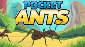 Играю в pocket ants 1  часть 🤩😃😬🤯🐜🐜