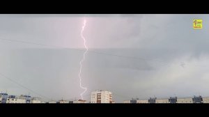 Гром замедленные молнии грозовой таймлапс