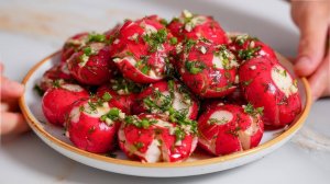 Избейте свою РЕДИСКУ - Так оригинально я еще не готовила! Битая маринованная редиска!