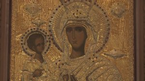 Проповедь на Евангелие дня, об иконе «Троеручица», о ковчеге с мощами древних римских Святых.180625.