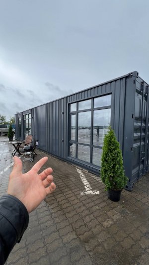 Обзор дома из морских контейнеров. KRAFTAINER