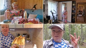 БУДЕМ СМОТРЕТЬ ПОКУПКИ,ПРИГОТОВИМ КЫВЫРМУ И ПОБЫВАЕМ В ЛЕСУ.