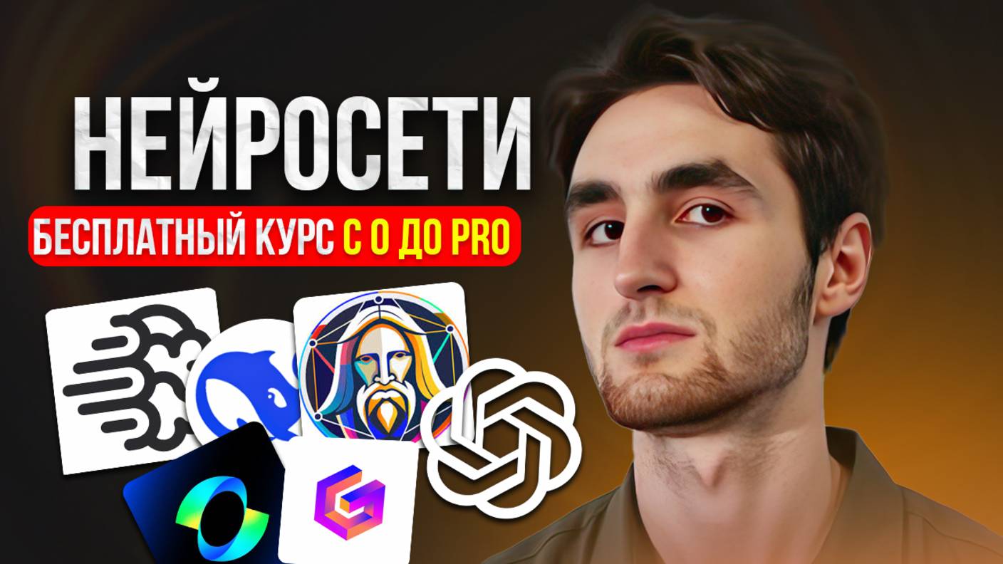 КУРС ПО НЕЙРОСЕТЯМ С 0 ДО PRO смотреть онлайн