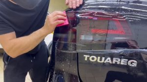 Оклейка фар тонирующей бронеплёнкой в S-Class Мурманск