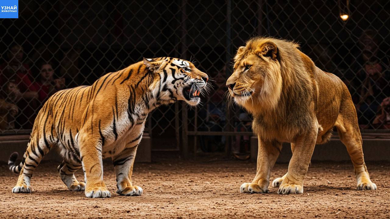 Тигр против Льва: Кто сильнее на самом деле?