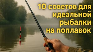 10 советов для идеальной рыбалки на поплавок — как ловить с первого заброса