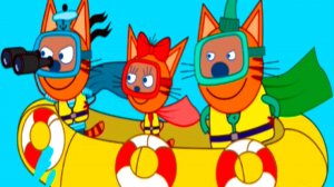 ТРИ КОТА - Пазл Развиваюий мультик для детей