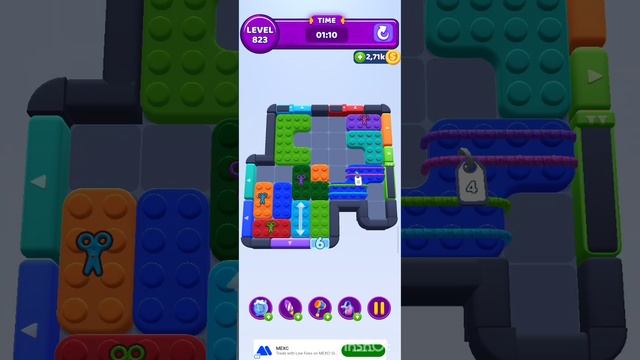 color block jam 823 уровень смотреть онлайн