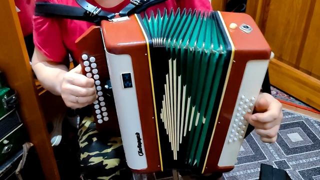 Разбор наигрышей на гармони левая рука бас как соединить две руки Цыганочка Барыня урок смотреть онлайн