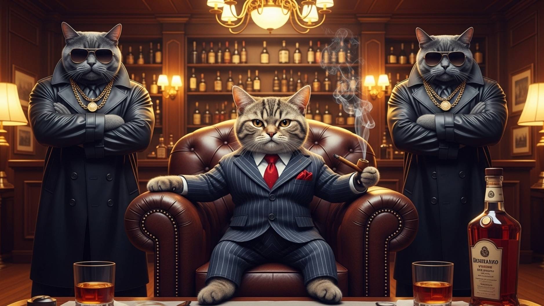 Рок от котов - Дон Мурлеоне | Шуточная песня смотреть онлайн