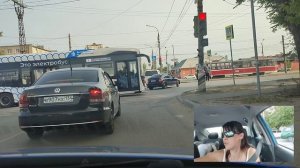 Экзаменационный маршрут с Егором от Краснополянской до Кутузовской