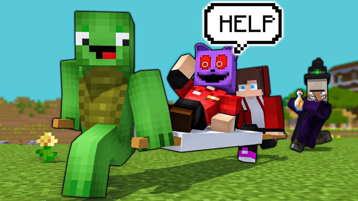 Спаси разносчика пиццы от того, чтобы он не задремал - Майнкрафт смотреть онлайн