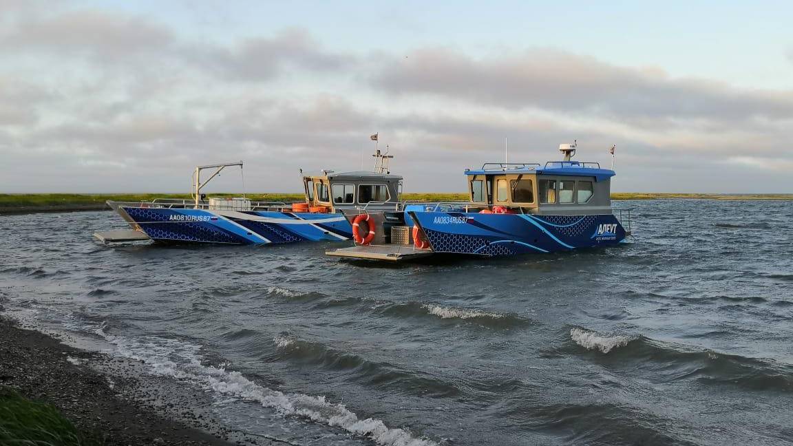 Аппарельные катера АЛЕУТ