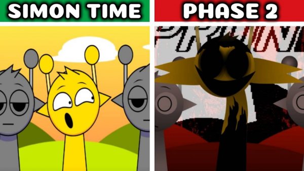 INCREDIBOX SPRUNKI ⚔️ | SIMON TIME: ФАЗА 1 vs 2! 🕰️🌀 ИЗМЕНИЛ ЛИ ВРЕМЯ ПРАВИЛА?