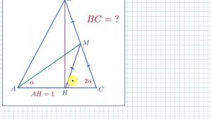 Задача на свойство медианы, проведенной к гипотенузе