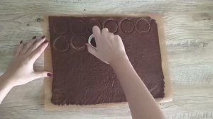 КАК ПРИГОТОВИТЬ ШОКОЛАДНОЕ ПЕЧЕНЬЕ С КАКАО И СГУЩЕНКОЙ? Вкусное, простое и красивое, к чаю и кофе!