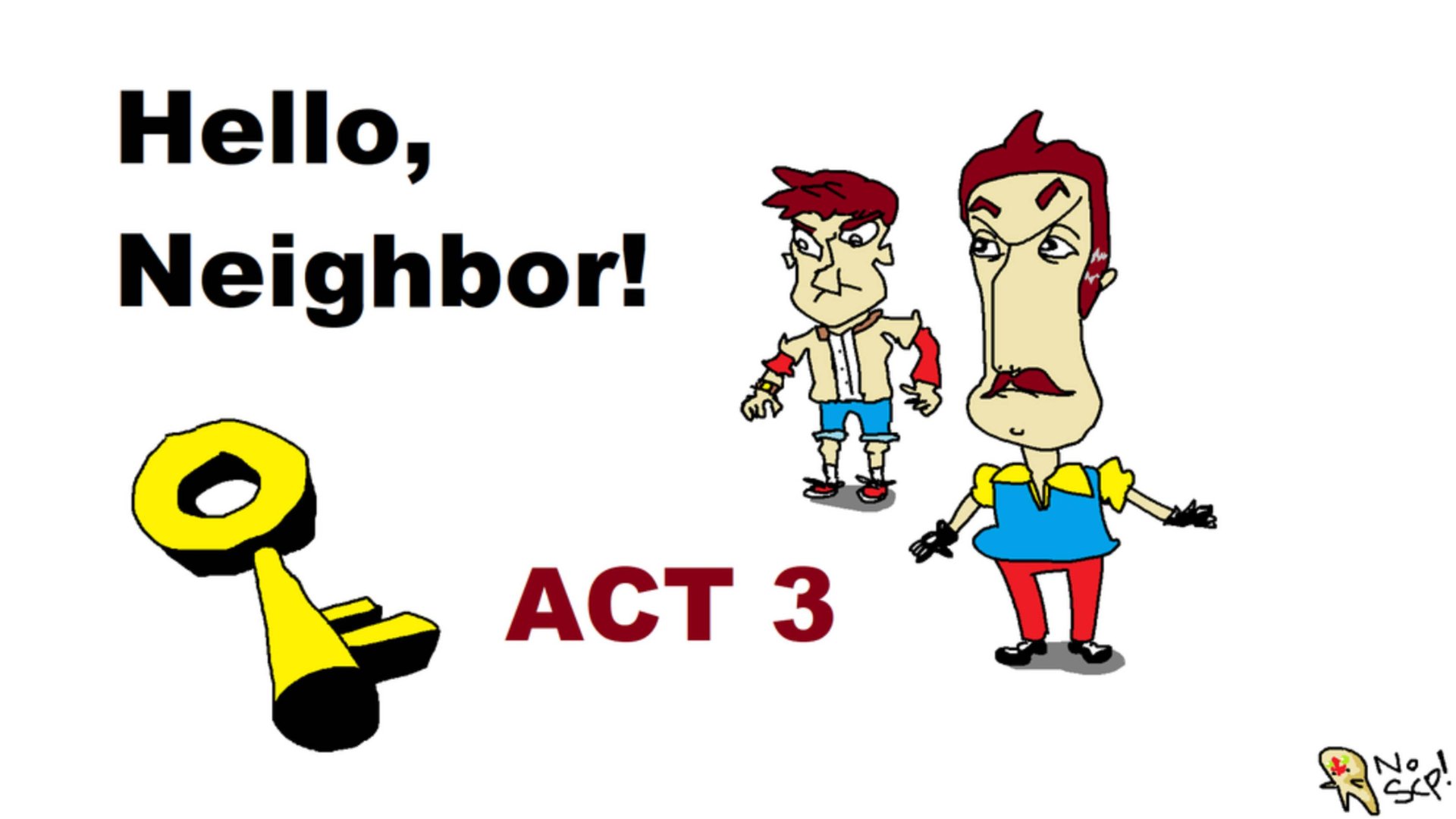 Привет сосед с давидом AKT 3 смотреть онлайн