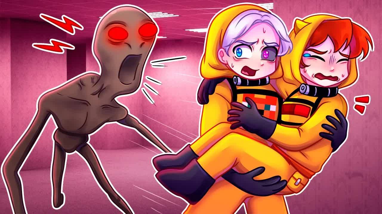 😨 Майнкрафт но Мы ПОПАЛИ В РОЗОВОЕ ЗАКУЛИСЬЕ! Minecraft Backrooms смотреть онлайн