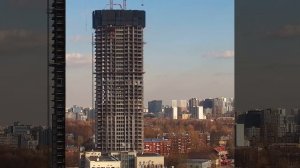 Как строится самый высокий жилой дом Москвы