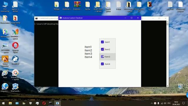 Avalonia Custom CheckList смотреть онлайн