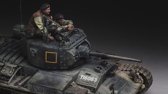 Valentine Mk.I - Part 2 - 1/35 AFV CLUB - [ Painting - Weathering ] [teLmeEOYlyU]