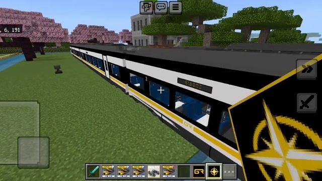 Обзор мода на поезд в Майнкрафт! смотреть онлайн