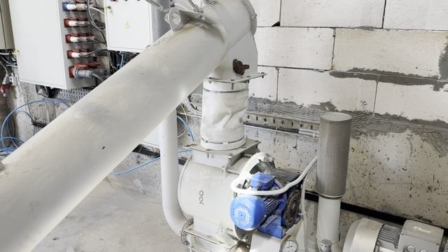 Тонкий помол гранулированного шлака на мельнице 