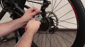 Настройка скоростей на горном велосипеде Stels Navigator 510 MD V010 Shimano 3x7