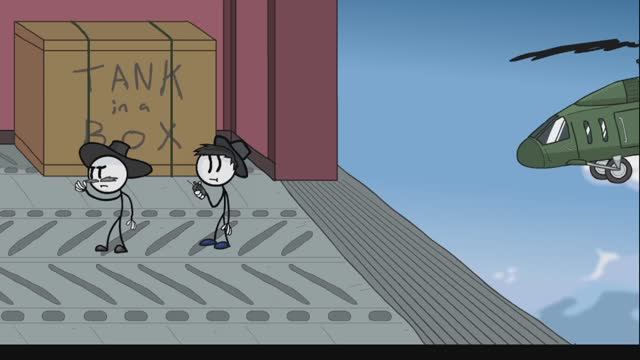 3 эпизод 1 часть в Henry Stickmin.