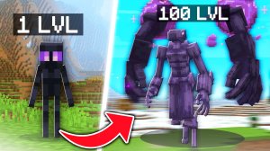 Майнкрафт, но я могу ПРОКАЧИВАТЬ помощника ЭНДЕРМЕНА