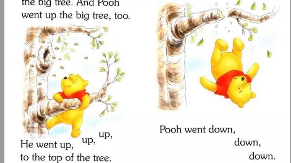 Читаем вместе сказку на английском Винни-Пух Winnie the Pooh