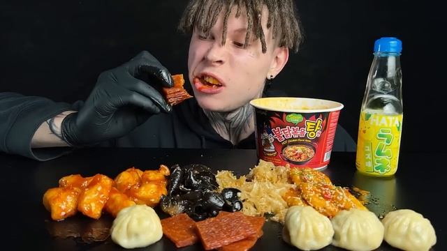 Calm Asian Mukbang _ Cozy Dinner & No Talking