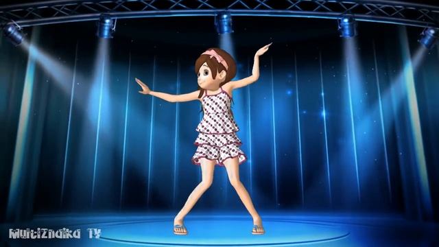 Весёлая разминка. Физкультминутка для детей. смотреть онлайн