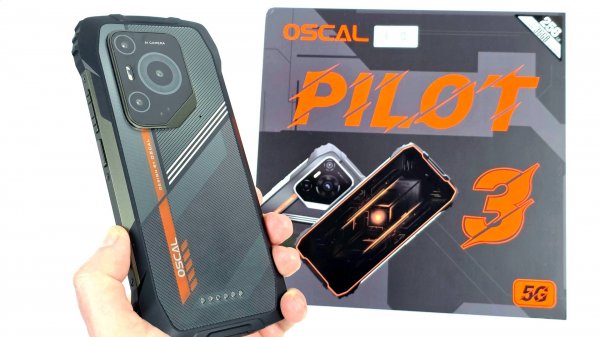 Oscal Pilot 3: новый смартфон для настоящих мужиков!
