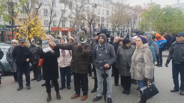 18 11 2022 Кишинёв Генпрокуратура Начало протеста. смотреть онлайн