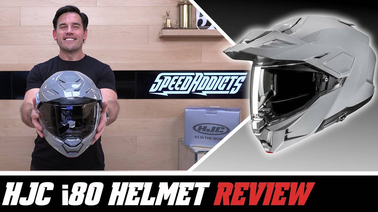 HJC I80 Helmet. Обзор на русском от SpeedAddicts