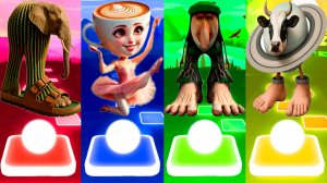 ЛИРИЛИ ЛАРИЛА VS БАЛЕРИНА КАПУЧИНО VS БРР БРР ПАТАПИМ VS ЛАВАКА САТУРНА САТУРНИТА | Tiles Hop №1