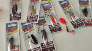 Мои лучшие вертушки от MEPPS AGLIA! Вертушки от Меппс которые ловят!