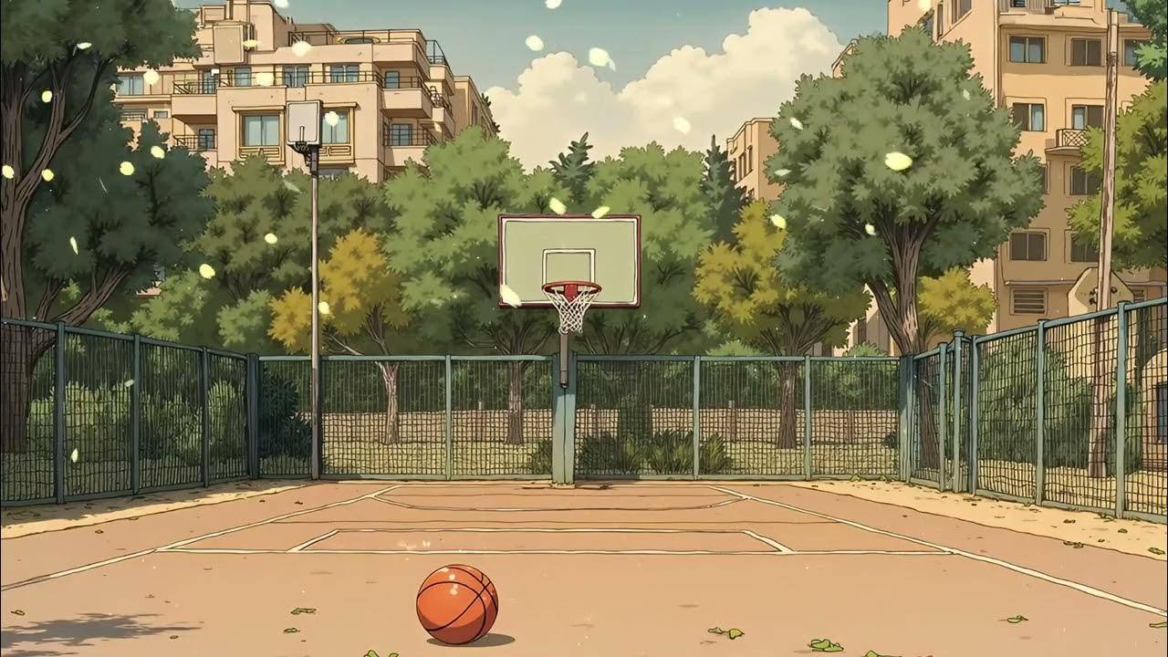 empty court a lone ball resting on the court a playlist for quiet moments of reflection смотреть онлайн