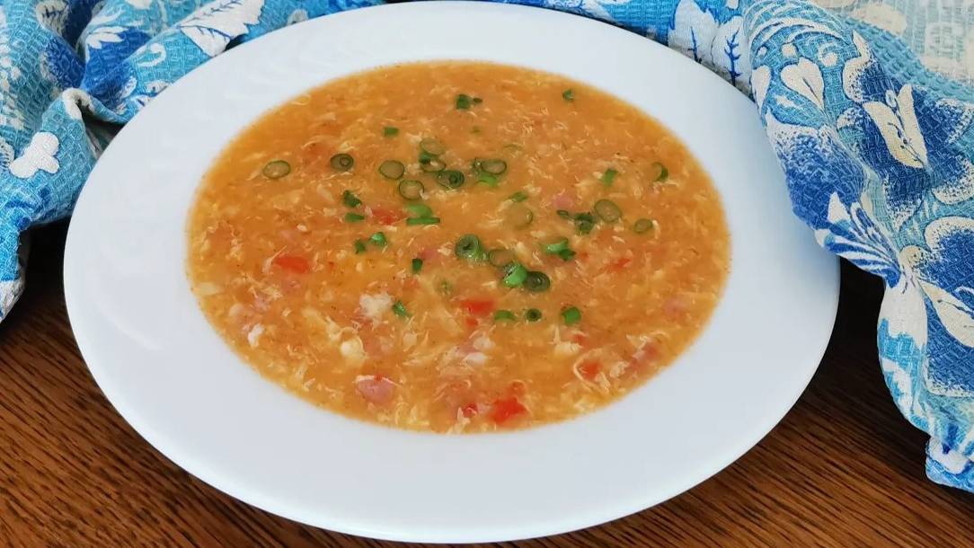 Наваристая чесночная похлебка_ бекон, яйцо и аромат. Домашний суп.