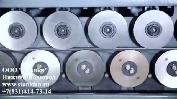 Правильно-отрезной станок с ПЛК для арматуры диаметра ф12мм-ф16мм