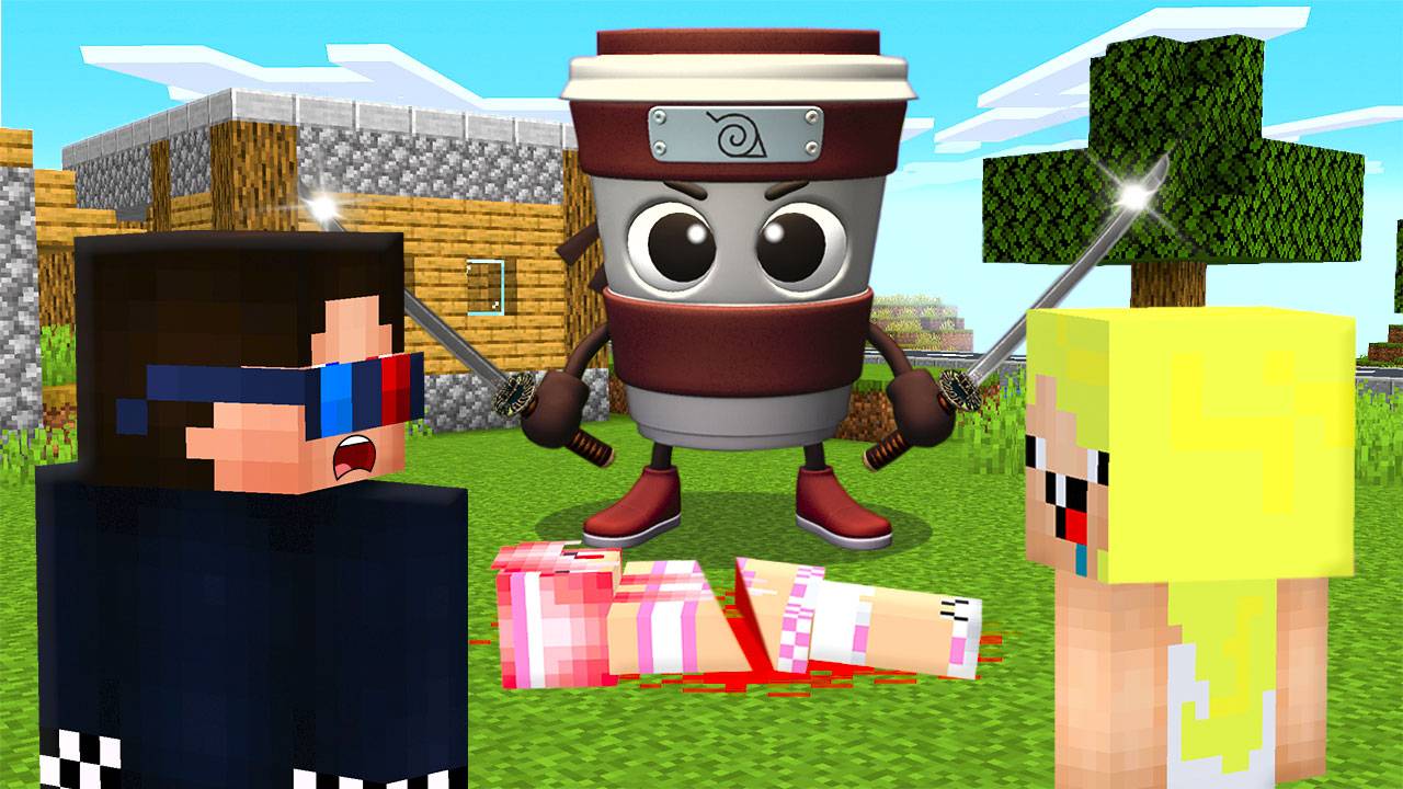 ☕️КАПУЧИНО АССАСИНО НАПАЛ НА НАШУ ДЕРЕВНЮ В МАЙНКРАФТ! ШЕДИ И НУБИК MINECRAFT смотреть онлайн