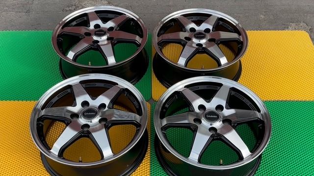 Диски Valette (вес 6.7 кг) R16 5/114.3 из Japan(Япония)! смотреть онлайн
