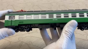 Распаковка: моторный вагон ЭД4М, «Наши поезда», выпуск 24, MODIMIO