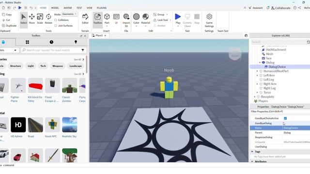 КАК СДЕЛАТЬ ДИАЛОГ НПС В РОБЛОКС СТУДИО